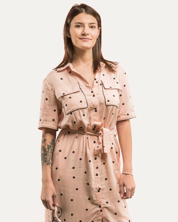 Women Dot Print Dress - Image 2