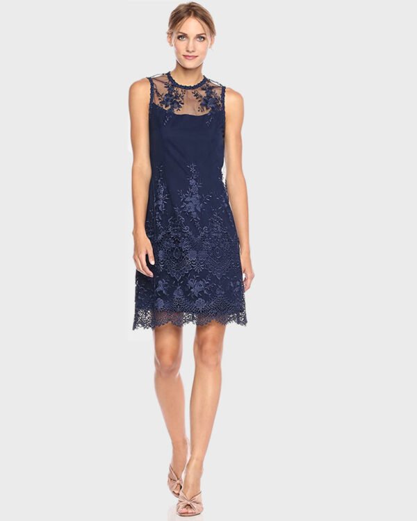 Net Midi Dress - Image 3